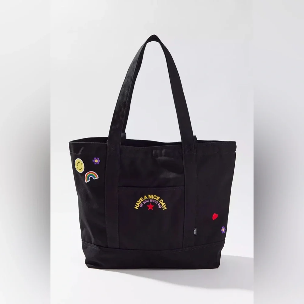 New🌟UO-Vans Tell All Zip Tote Bag - Picture 1 of 4